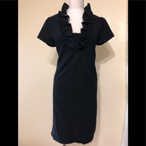 JCrew size 4 sassy black dress w pockets